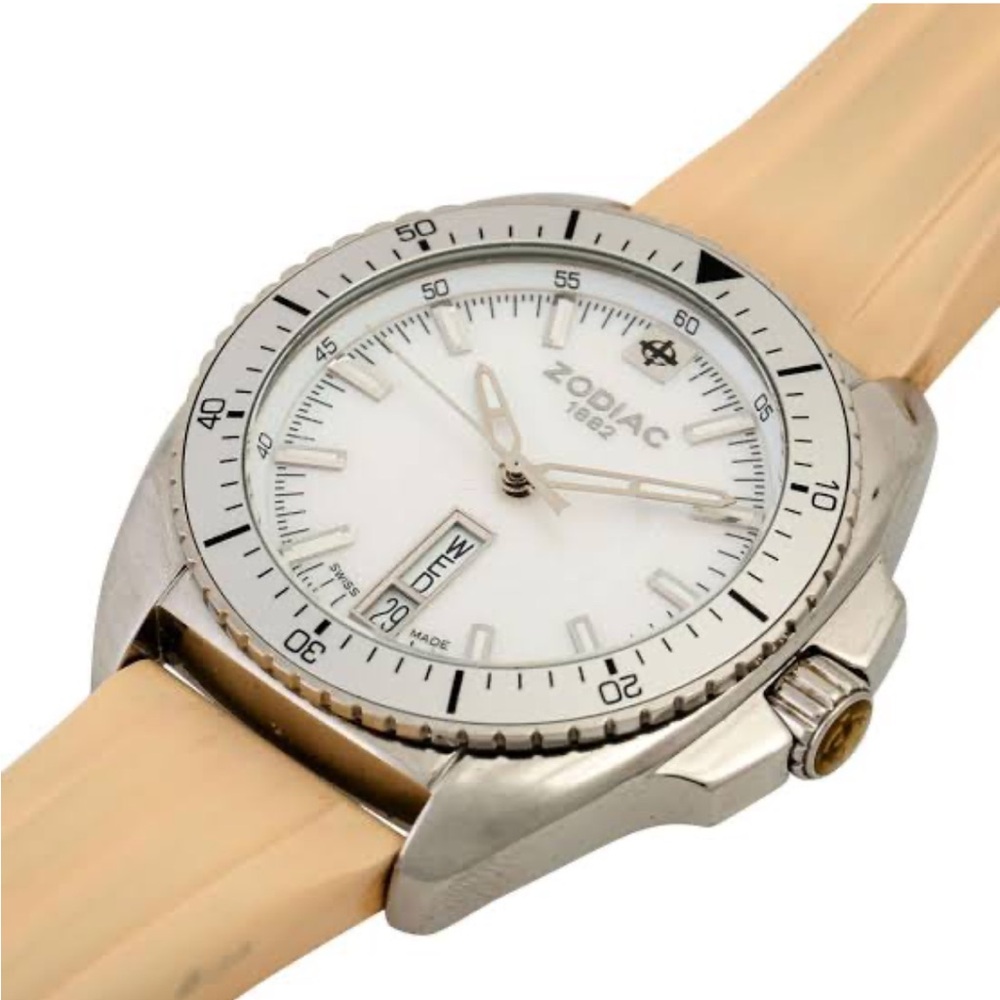 Zodiac 1882 Beige Wristwatch